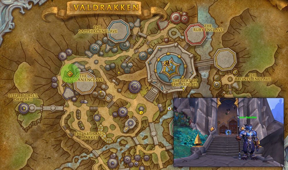 Badlands Portal Valdrakken Location