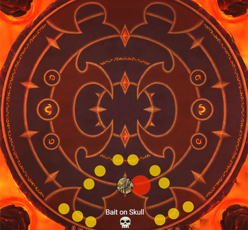 Mythic Smolderon phase 1 positioning