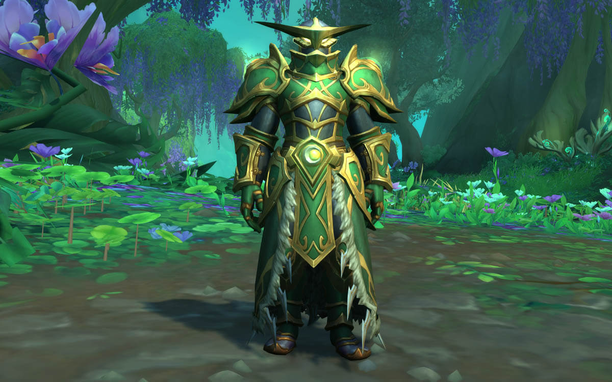 Sun Warden Transmog Set Front